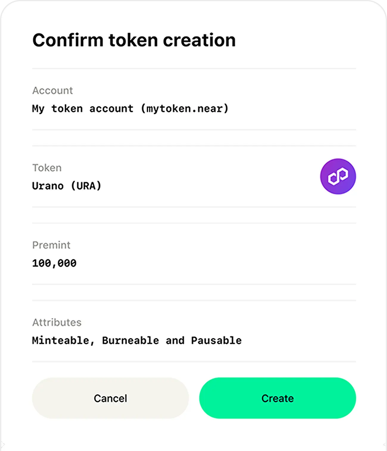 confirm-token-creation